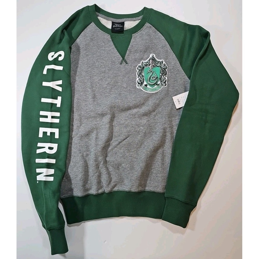 NWT Slytherin Sweatshirt Wizarding World Harry Potter X-Small Universal Studio